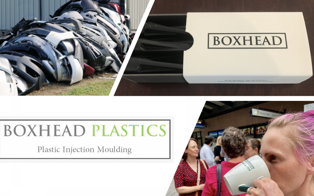 Boxhead Plastics – Your local social enterprise, manufacturing golf tees from scrap car bumper bars and diverting this plastic waste from our local landfill.